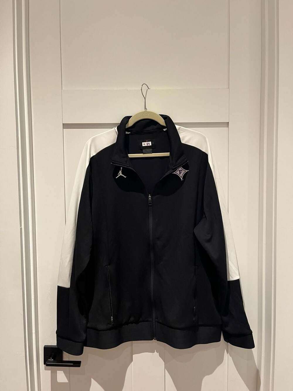 Jordan Basketball Team Issued Furman University Paladins Full-Zip Track Jacket